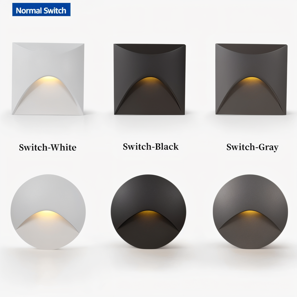 LuminiPath IP65 Waterproof LED Motion Sensor Wall Light For Indoor Or Outdoor Spaces