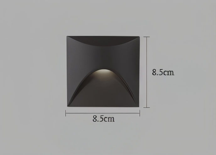 LuminiPath IP65 Waterproof LED Motion Sensor Wall Light For Indoor Or Outdoor Spaces