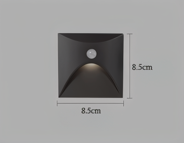LuminiPath IP65 Waterproof LED Motion Sensor Wall Light For Indoor Or Outdoor Spaces