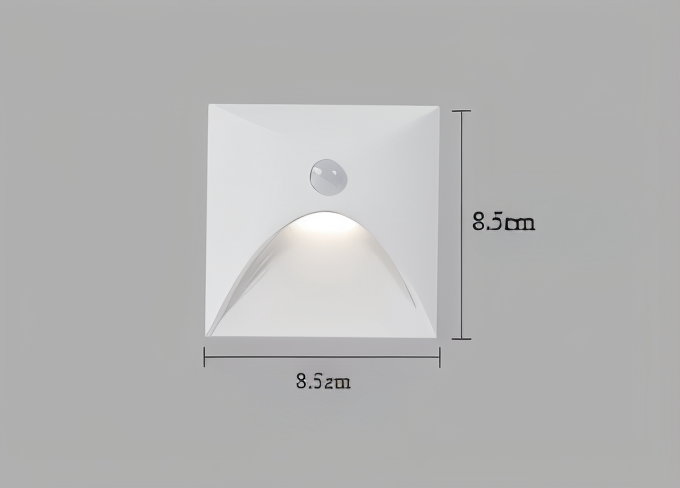 LuminiPath IP65 Waterproof LED Motion Sensor Wall Light For Indoor Or Outdoor Spaces