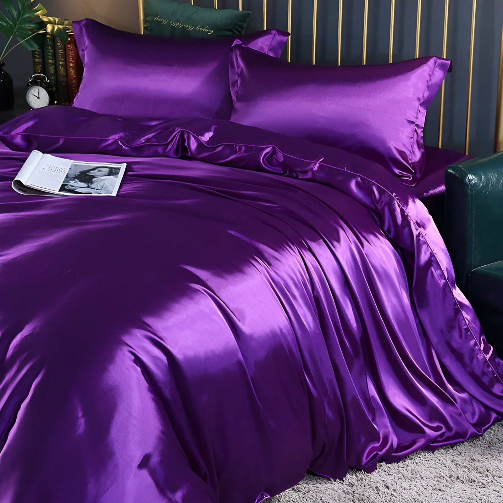 Luna Silk Copripiumino per Sonno Rinfrescante e Comfort Traspirante
