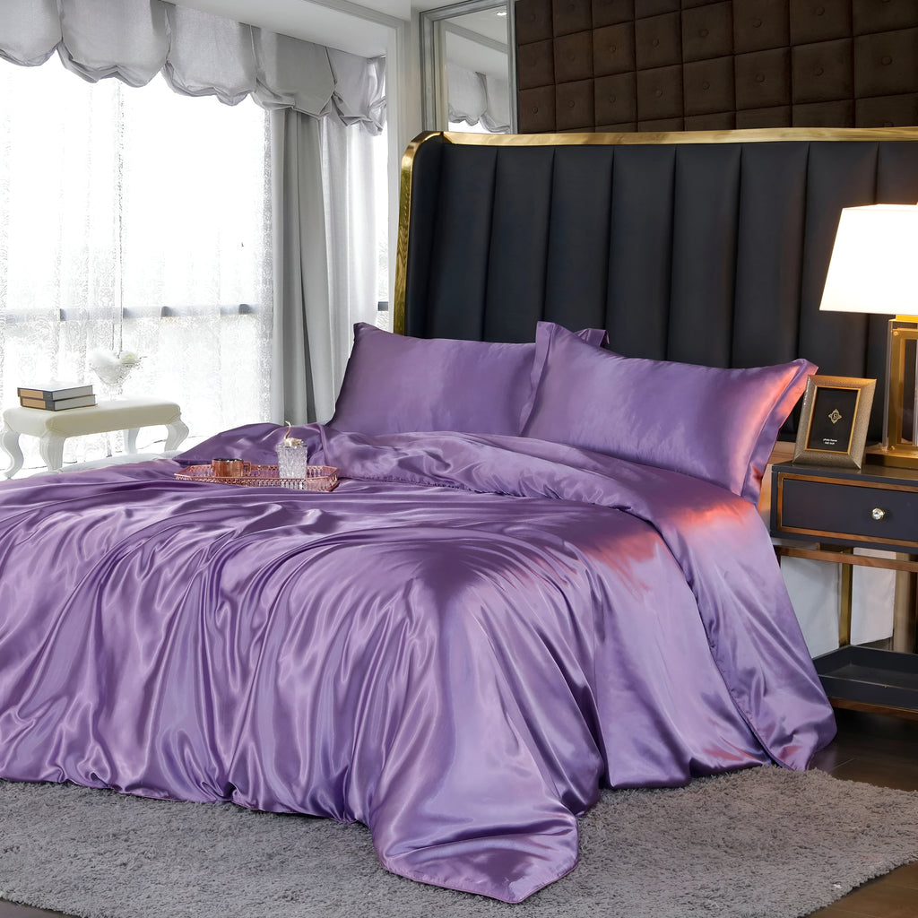 Luna Silk Copripiumino per Sonno Rinfrescante e Comfort Traspirante