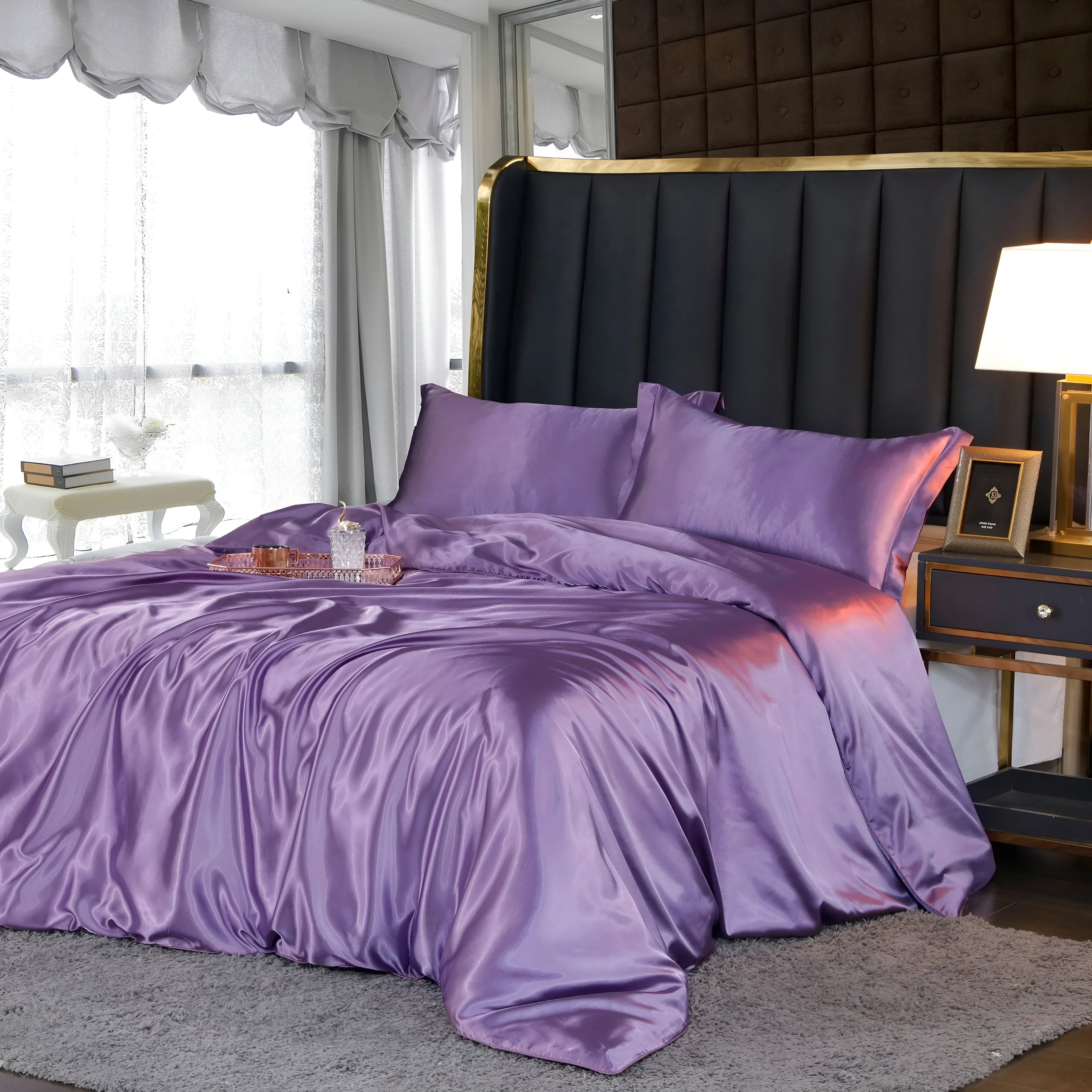 Luna Silk Copripiumino per Sonno Rinfrescante e Comfort Traspirante