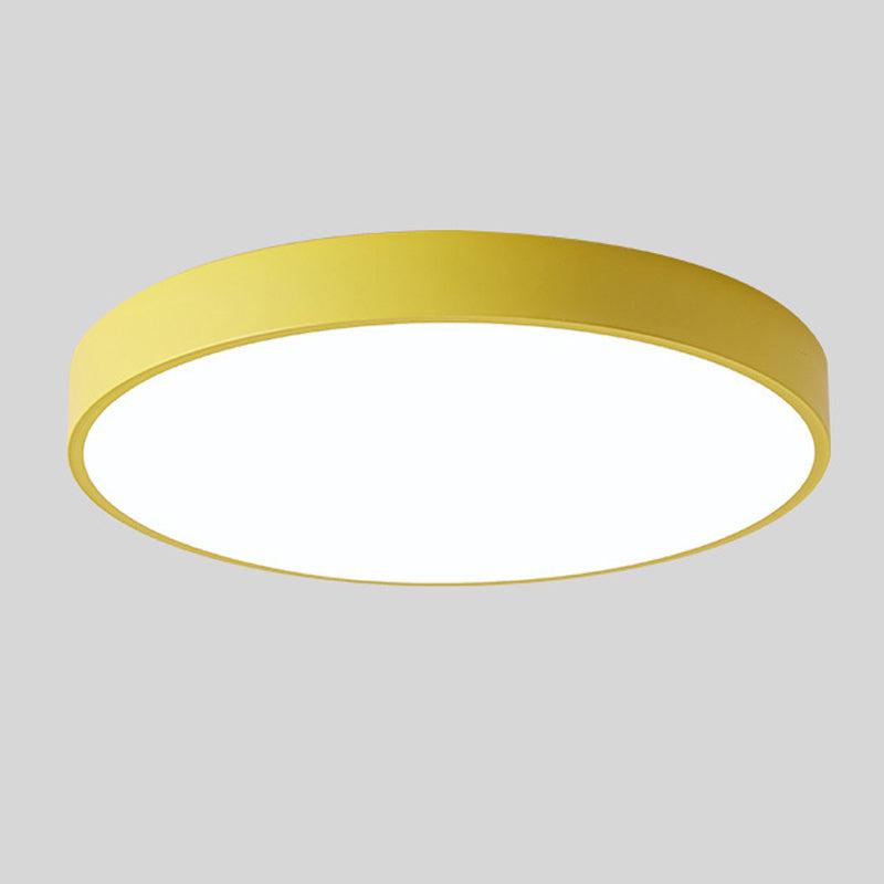 Lámpara de techo LED escandinava con iluminación suave para dormitorios o espacios de trabajo