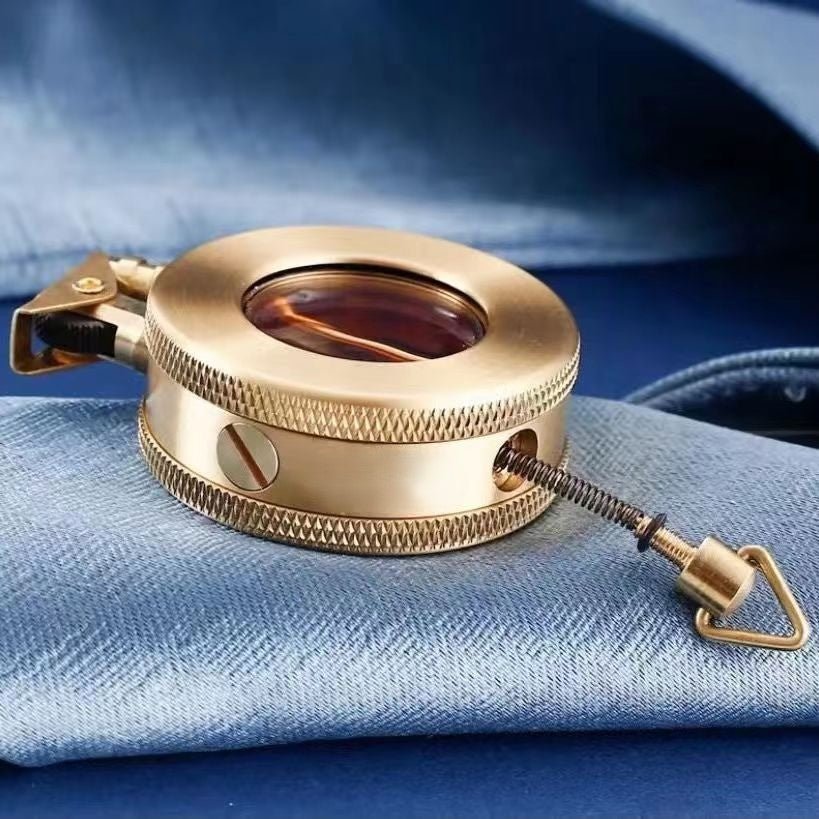 Aurora Lighter With Vintage Metal Finish Classic Windproof Design And Retro Charm