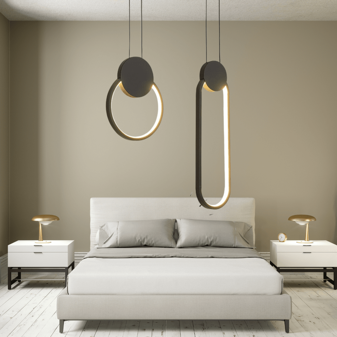 Virela keukenhanglamp in modern minimalistisch ijzer