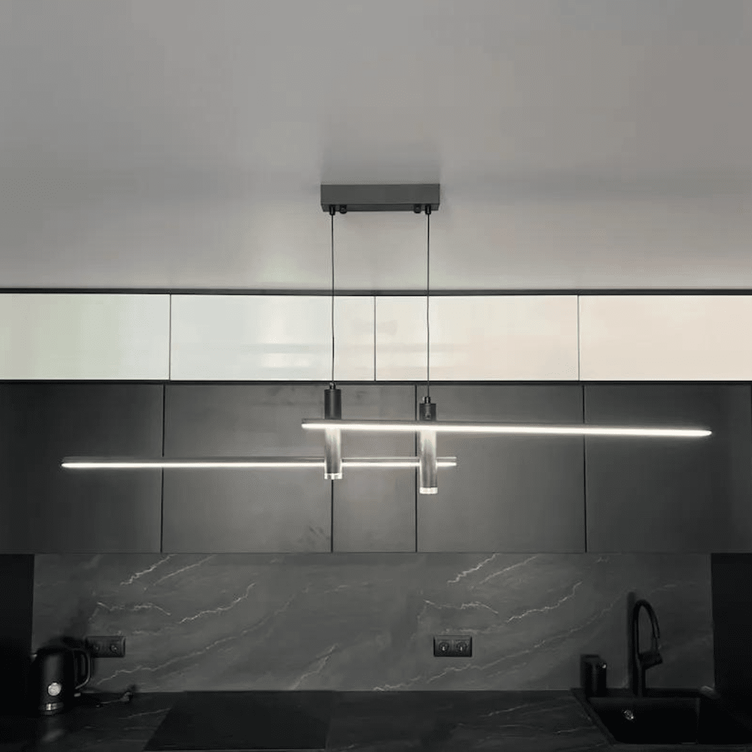 Lustră Pandantiv Globală NovaPulse cu LED Dual-Color 90-260V