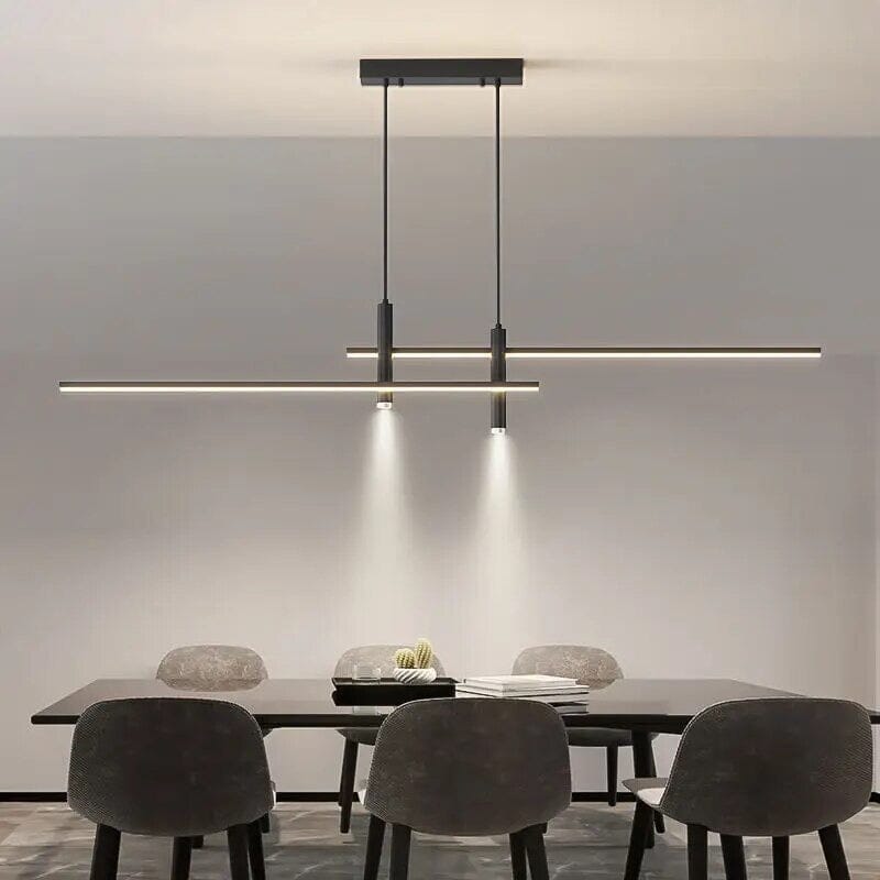 Lustră Pandantiv Globală NovaPulse cu LED Dual-Color 90-260V