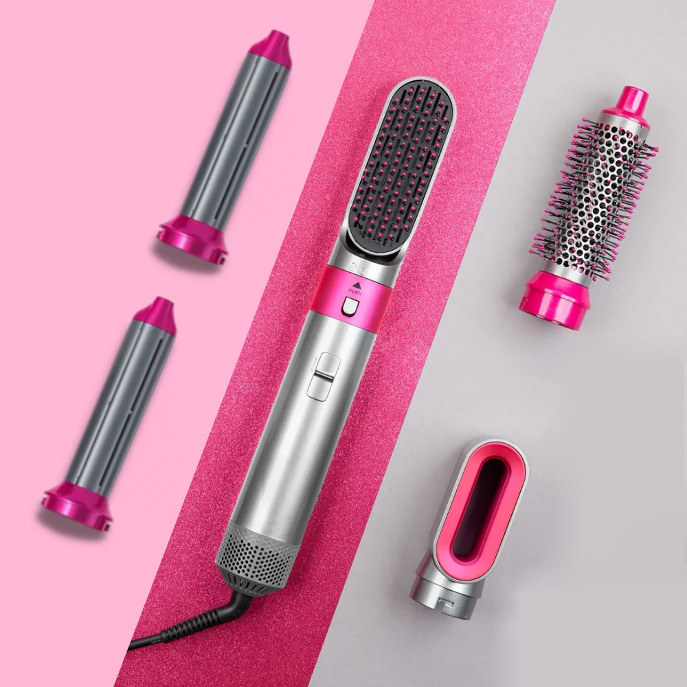 AeroLux 4-In-1 Hair Styler With Drying, Curling, Straightening And Volume