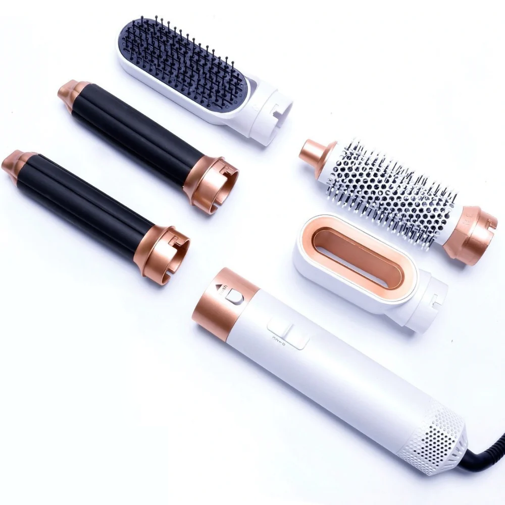 AeroLux 4-In-1 Hair Styler With Drying, Curling, Straightening And Volume