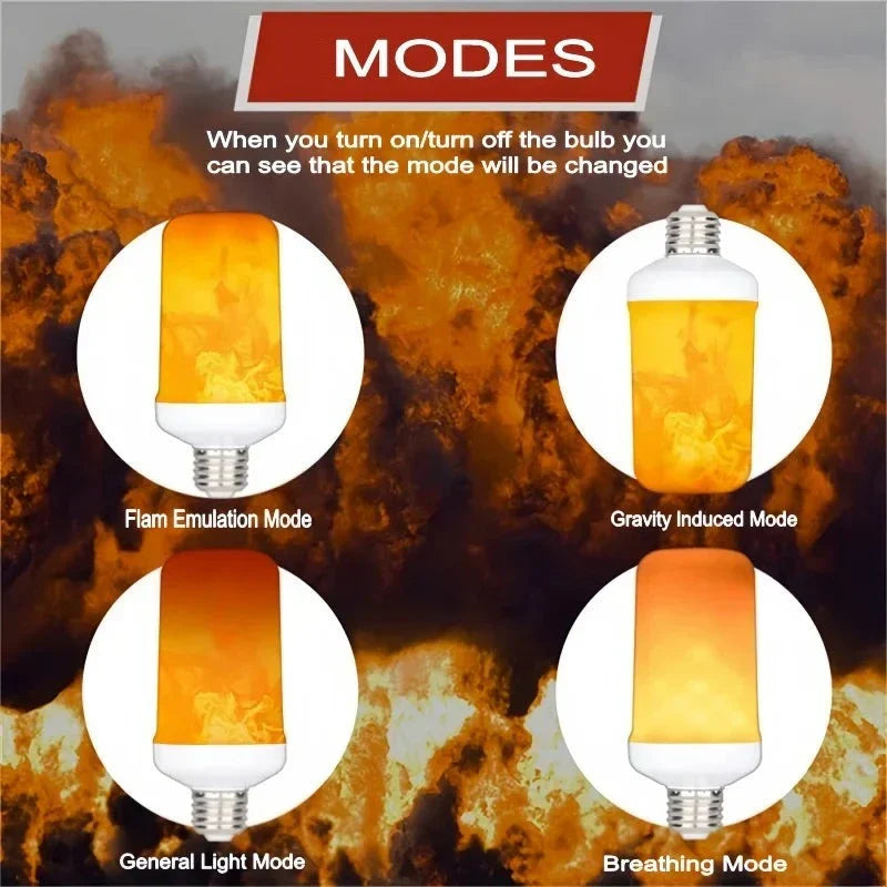 Bombilla Cozylux LED Firelight para ambiente cálido en el hogar y iluminación decorativa versátil