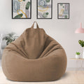 Pouf en lin style canapé pour un confort moderne ergonomique