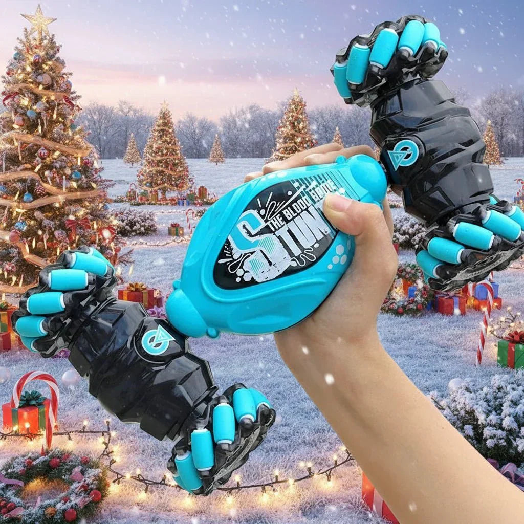 FluxRover Remote Control Car With LED Illumination, Gesture Sensing, And 360 Degree Turn