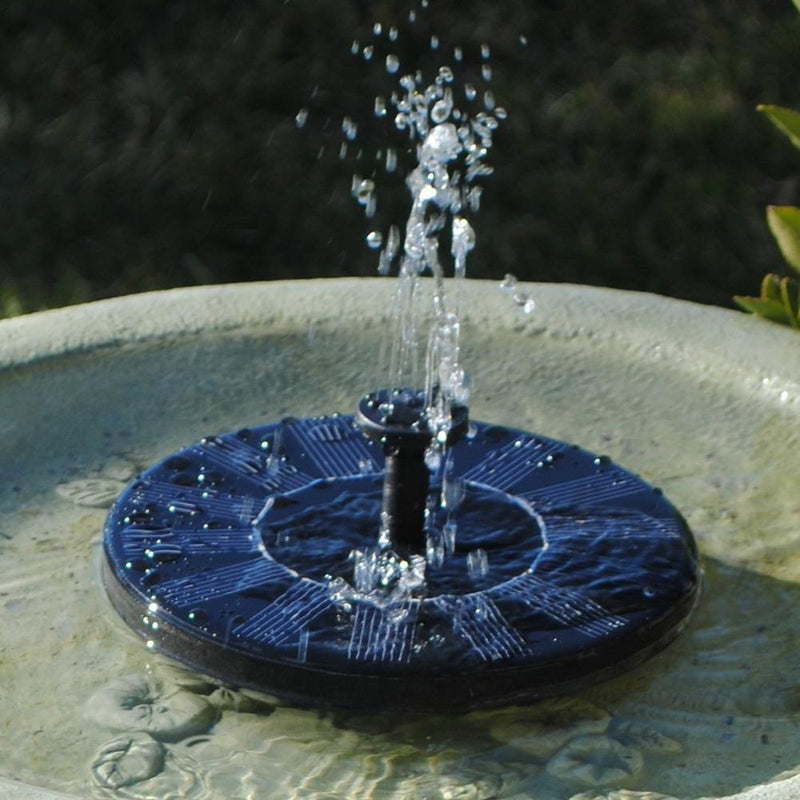 مضخة نافورة تعمل بالطاقة الشمسية WaterSoft للبرك وأحواض الطيور والديكور الخارجي