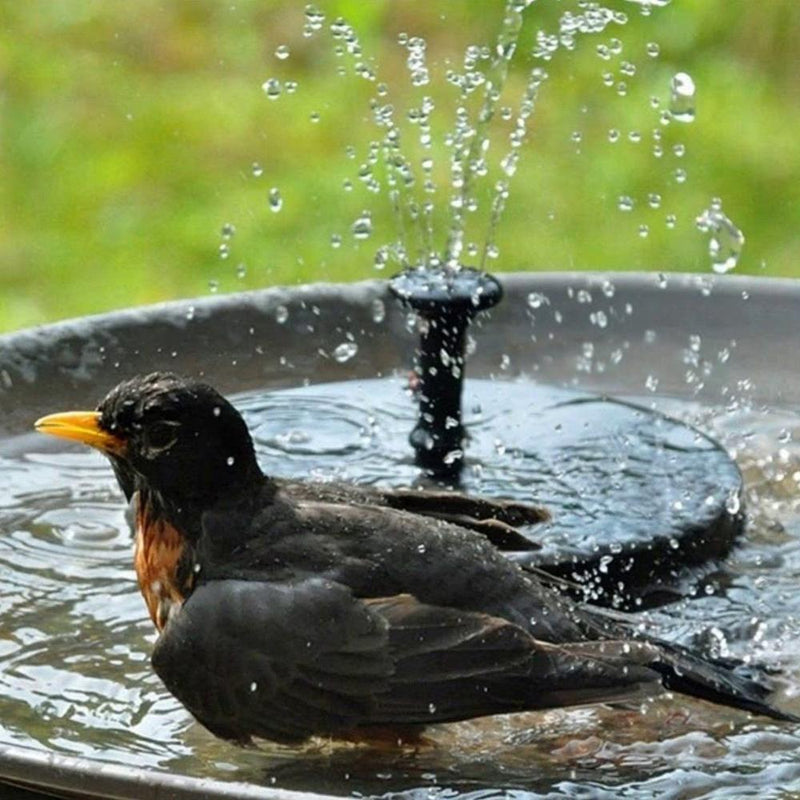 مضخة نافورة تعمل بالطاقة الشمسية WaterSoft للبرك وأحواض الطيور والديكور الخارجي