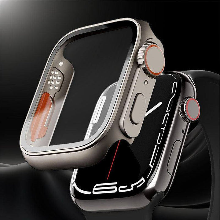 Slim Waterproof Case With Glass Screen Shield For Smartwatches