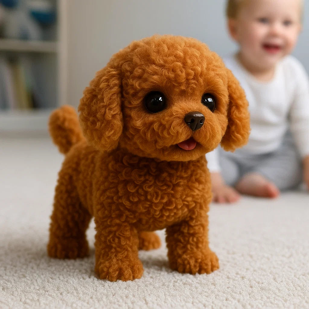 Fluff Buddy Plush Puppy With Realistic Movements And Noises