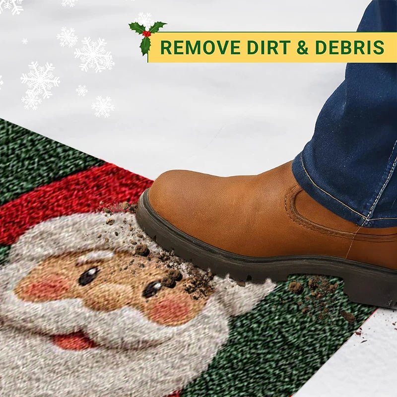 Covoraș decorativ de Crăciun JoyGreet pentru gazdele sărbătorilor care întâmpină oaspeții