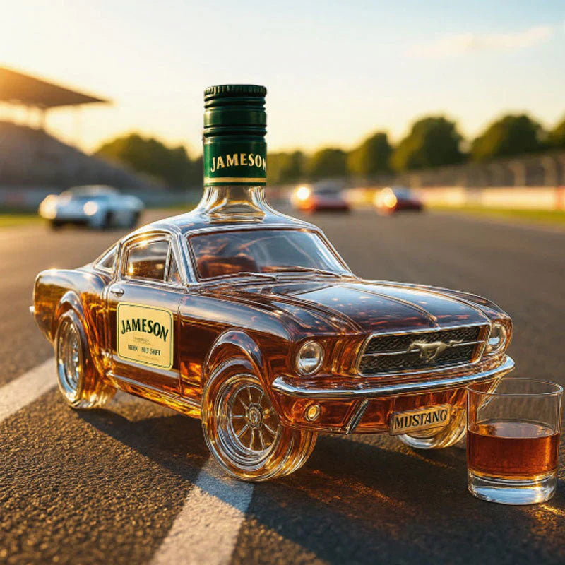 OutlawFlask | Limited Edition Bronco Whiskey Bottle