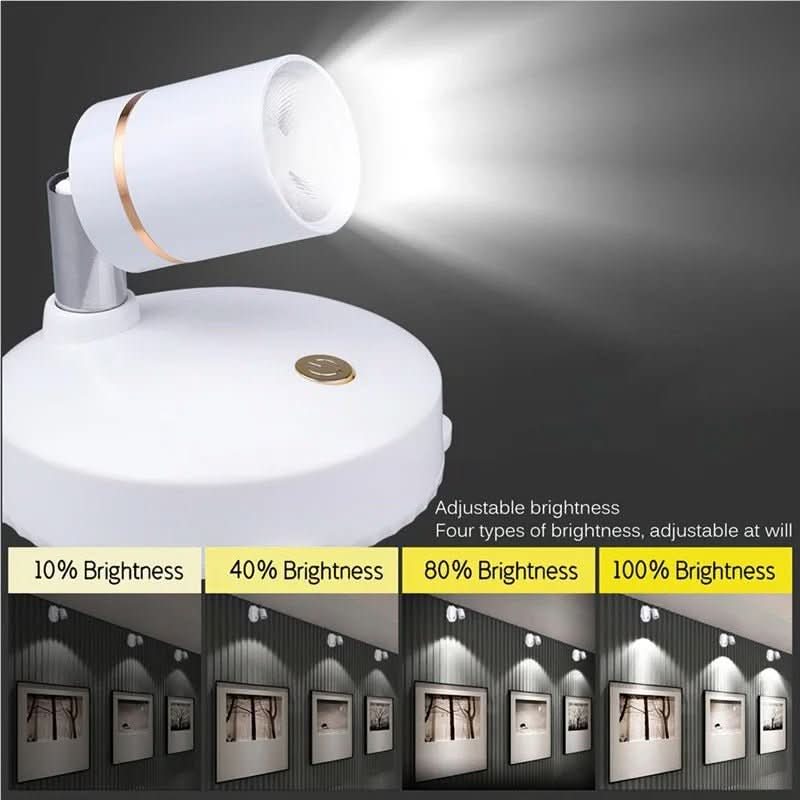 Foco LED inalámbrico NovaBeam con control remoto para salas de estar