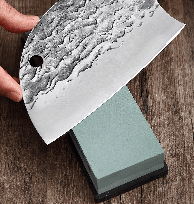 Ardent Caveman Limited Run Damascus Resin Cleaver Knife