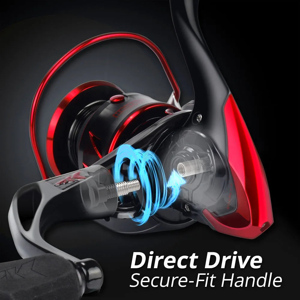 Spinning Reel From ApexWave X3 For Bass Or Pike With 18 Kg Drag