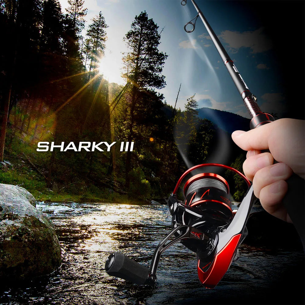 Spinning Reel From ApexWave X3 For Bass Or Pike With 18 Kg Drag