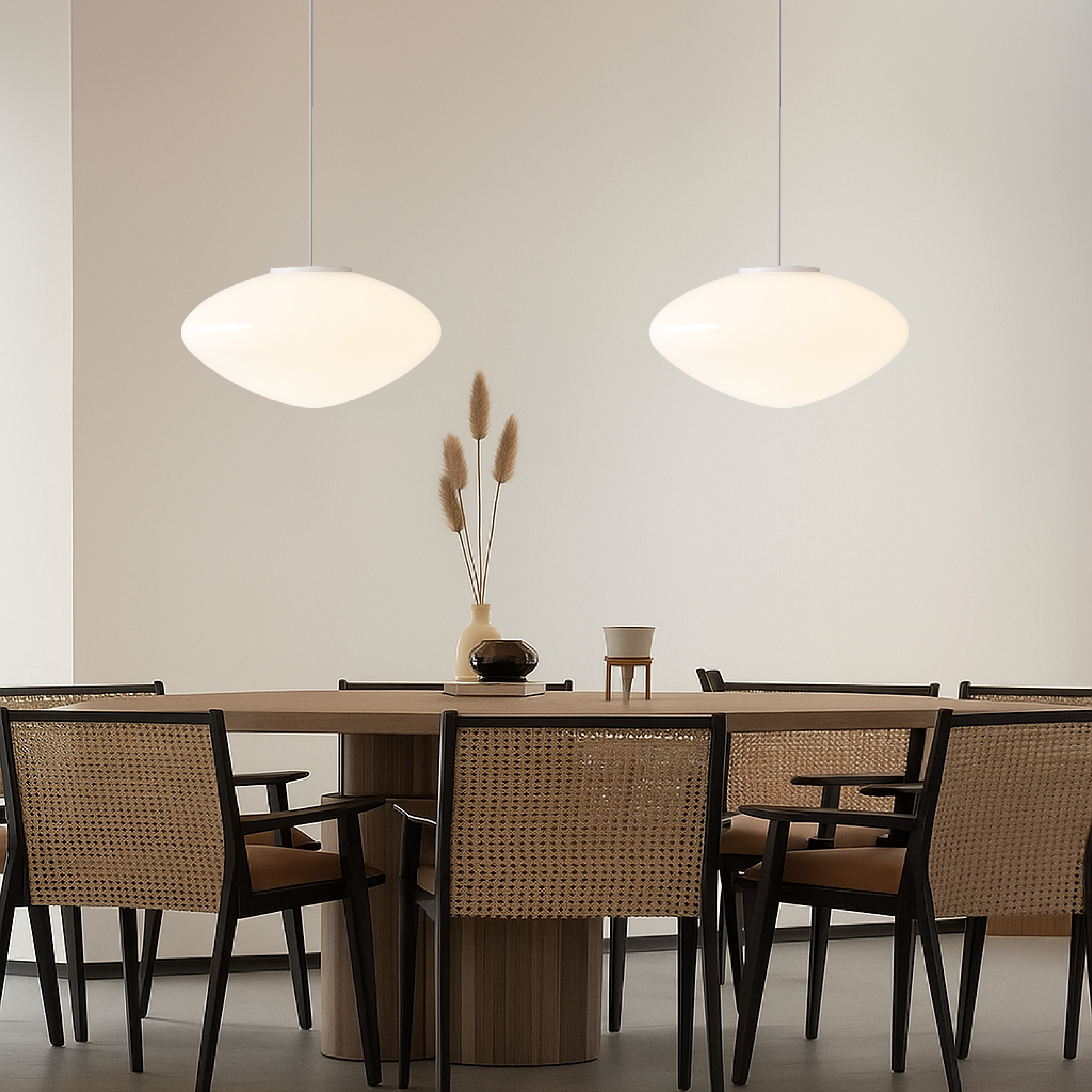Elara Danish Layered Pendant Lamp With Soft Diffuse Glow