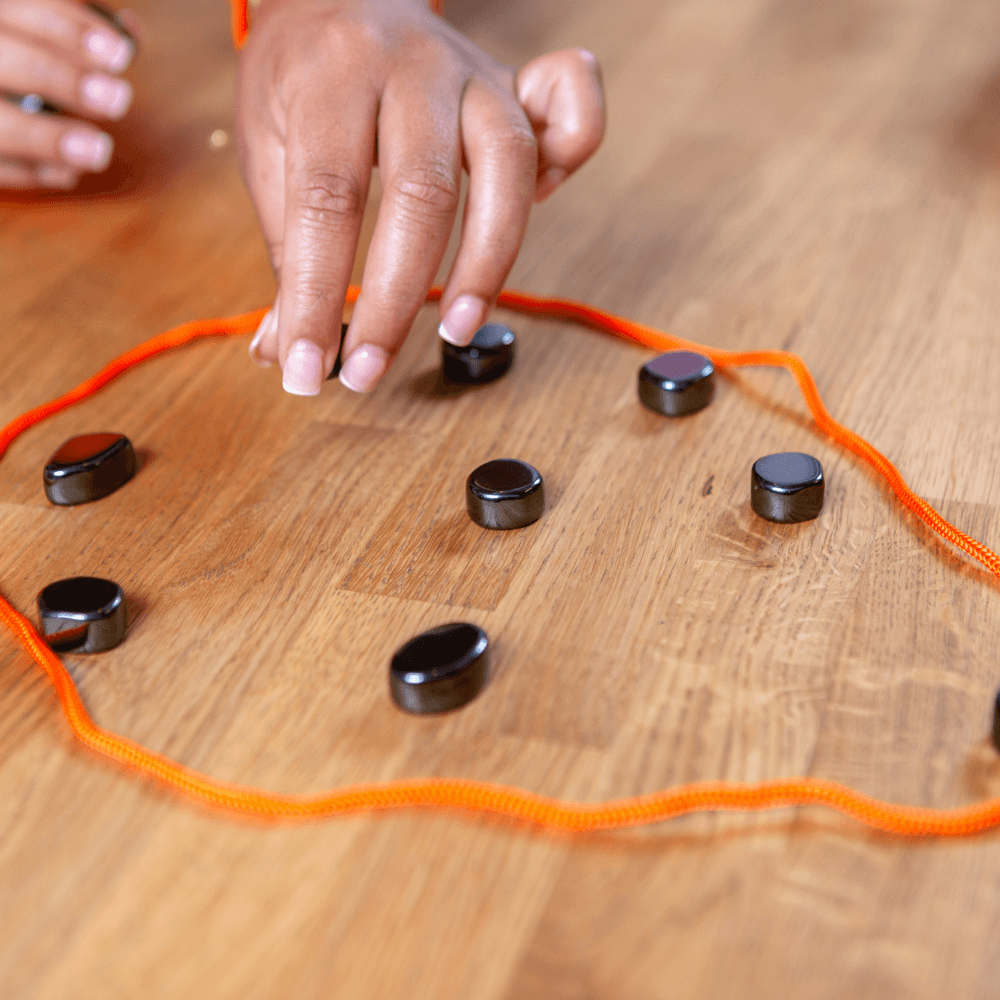 Magnetická sada puzzle pro trénink mozku a rodinnou zábavu