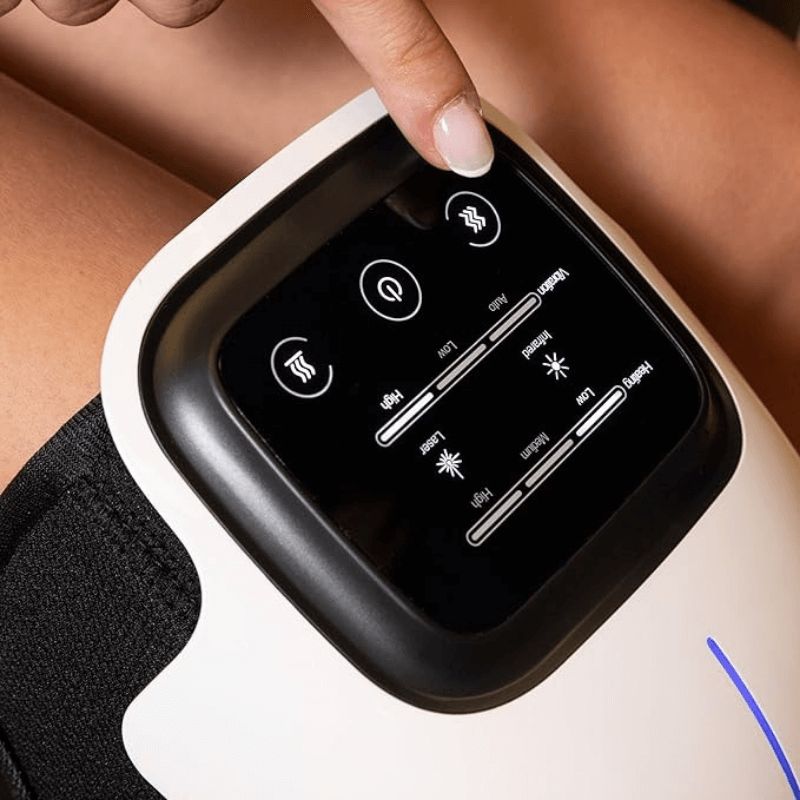 Knee Massager With Cordless Heating For All Day Comfort On The Go