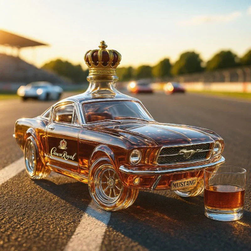 OutlawFlask | Limited Edition Bronco Whiskey Bottle