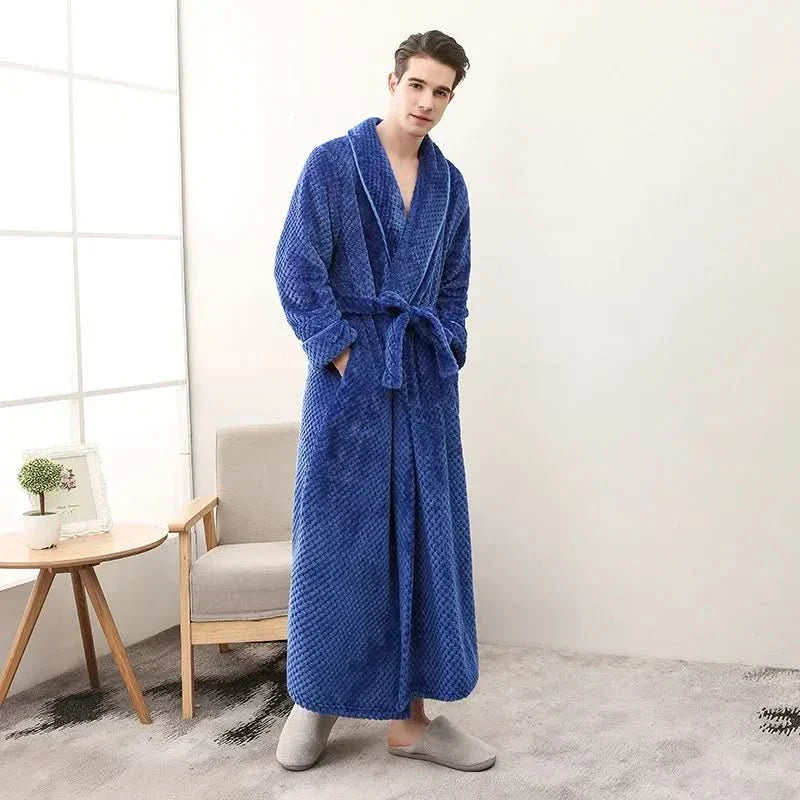 Gezellige Nest Pluche Paar Pyjama's Voor Herfst- en Winterwarmte