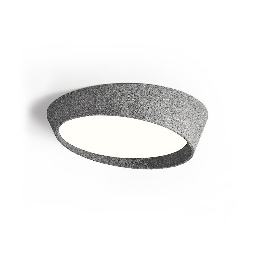 NovaLume LED loftlampe med håndformet skærm og varm glød