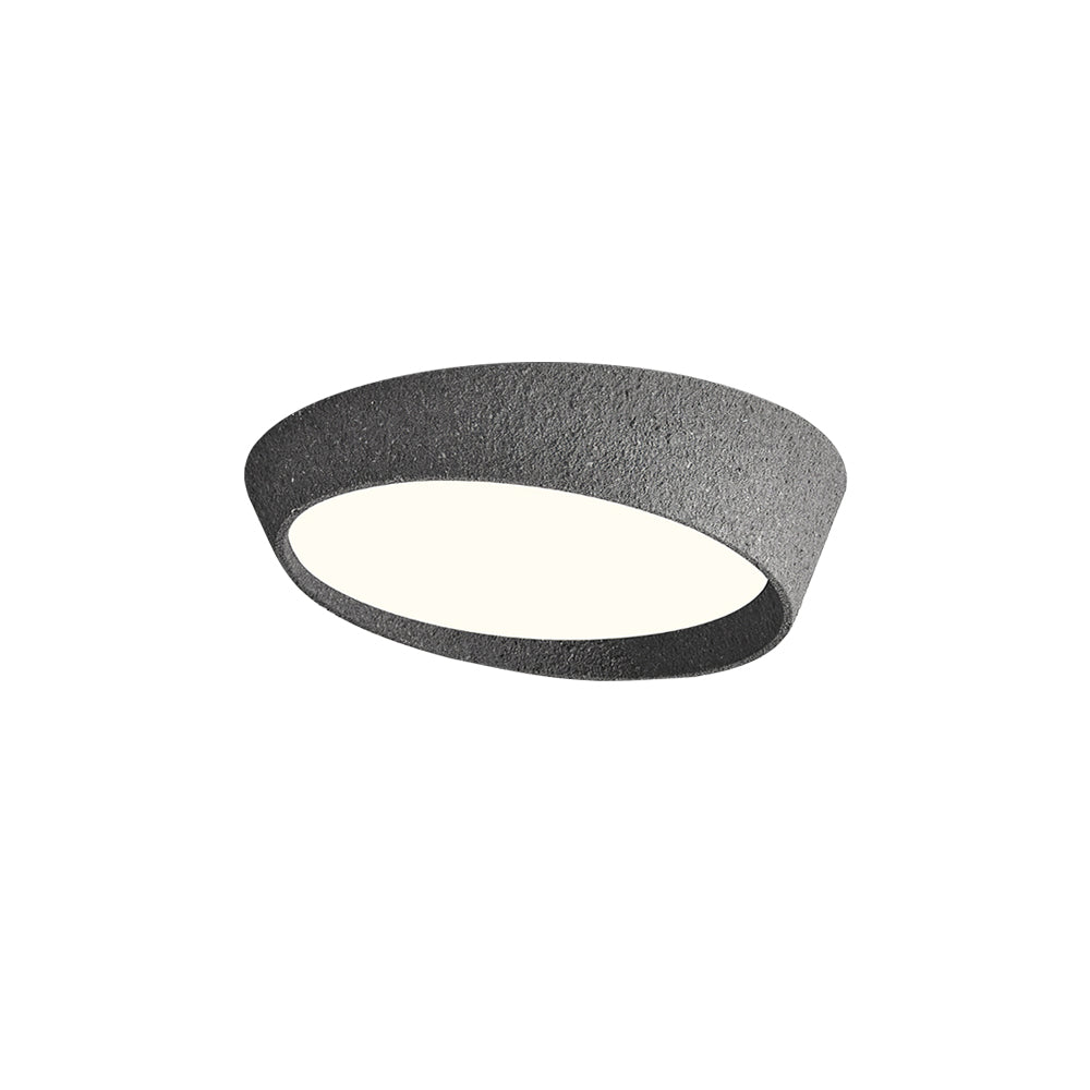 NovaLume LED loftlampe med håndformet skærm og varm glød