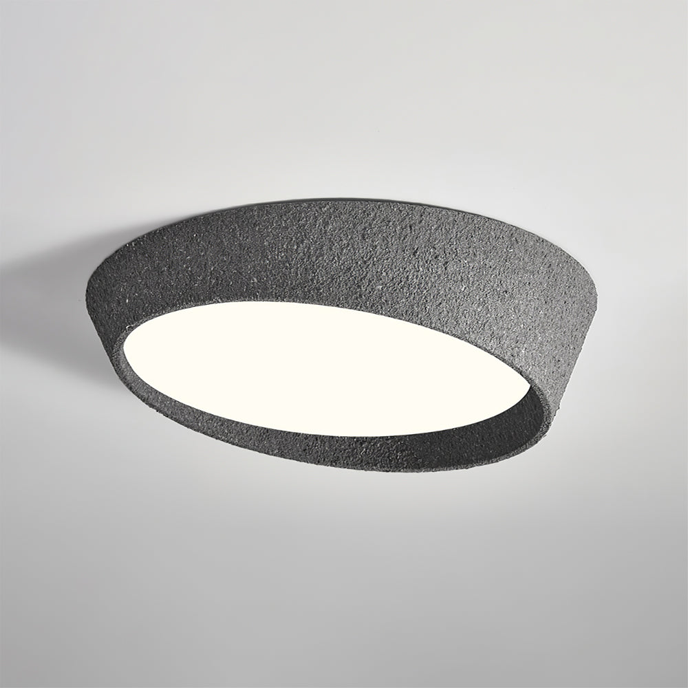 NovaLume LED loftlampe med håndformet skærm og varm glød