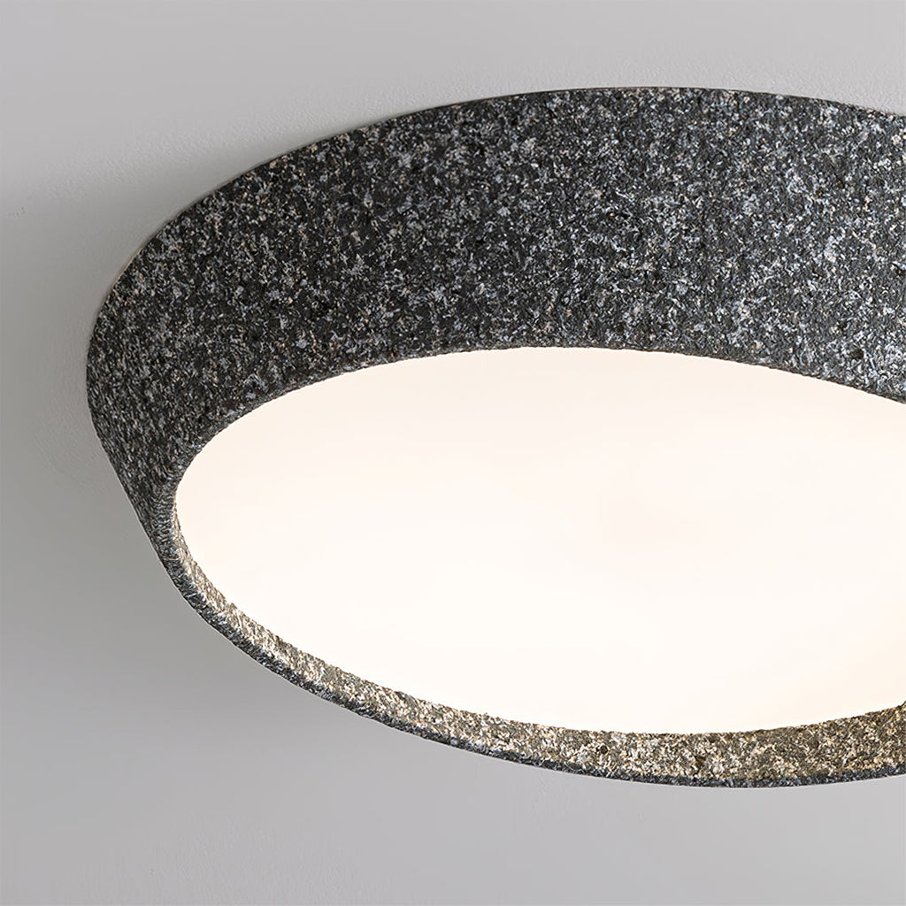 NovaLume LED loftlampe med håndformet skærm og varm glød