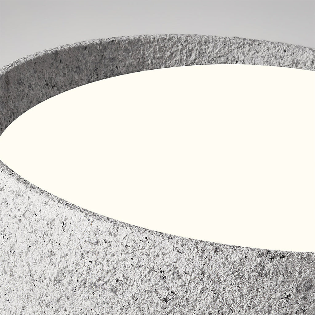 NovaLume LED loftlampe med håndformet skærm og varm glød