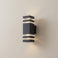 Lámpara de Pared Exterior LumaArc con Iluminación Ascendente y Descendente