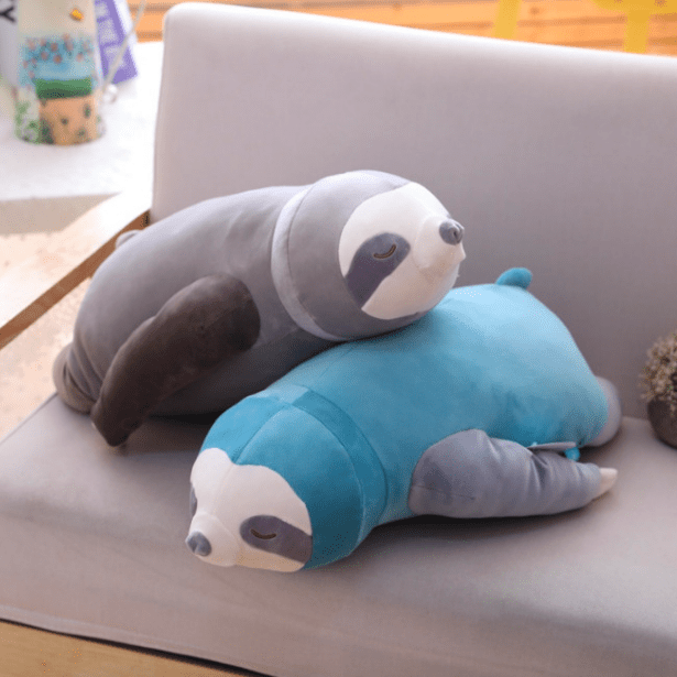 צעצוע דובון עצלן ענק CalmCloud לחיבוק והרפיה לילדים ומבוגרים