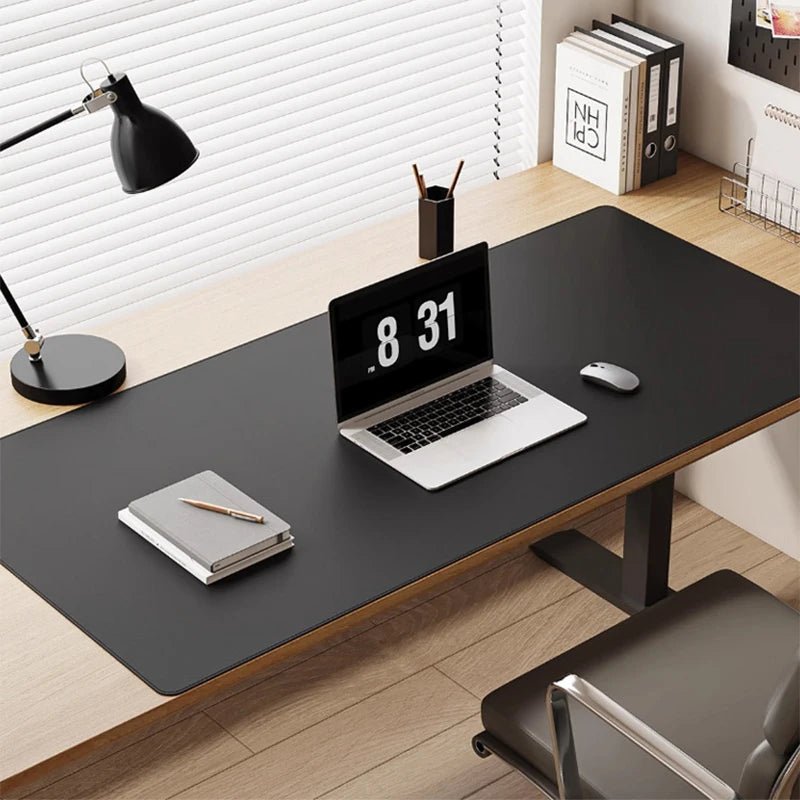 ApexGuard PU Leather Desk Pad For Precise Mouse Control Premium Non Slip For Gamers