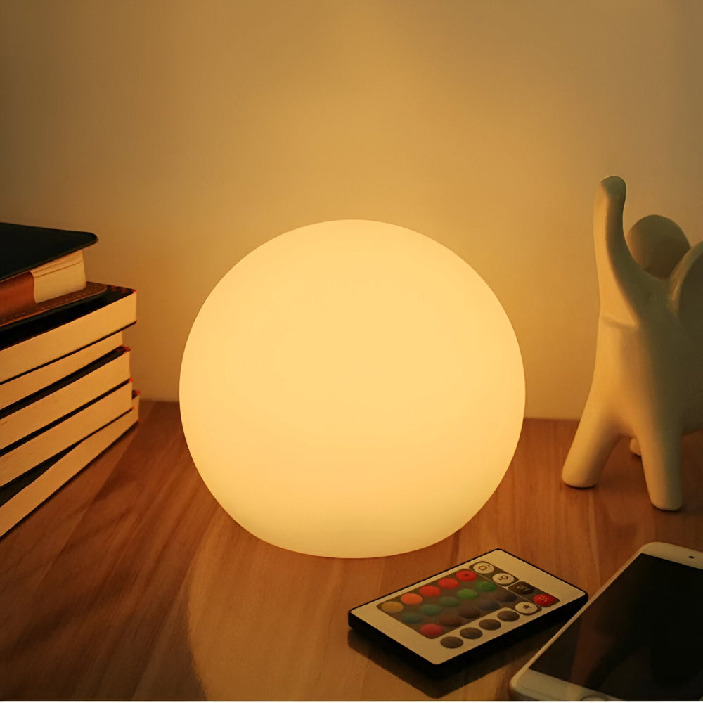 NovaLumen Table Lamp With Color Changing LED Light