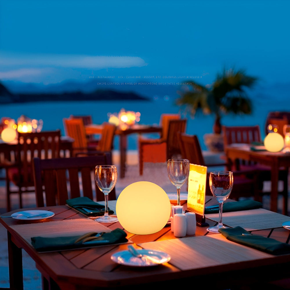 NovaLumen Table Lamp With Color Changing LED Light