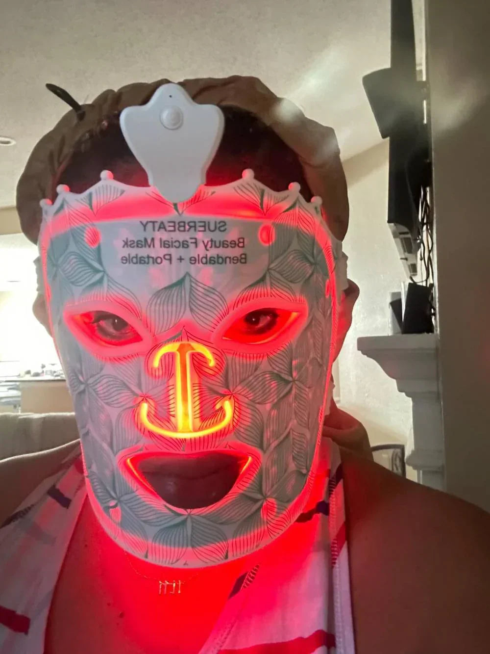 Maska LED na twarz do codziennej pielęgnacji domowej