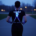 Chaleco Reflectante LED LumaGuard para Correr, Ciclismo y Caminar