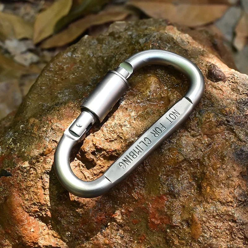 Ensemble de crochets en aluminium verrouillables TrailLock pour amateurs de plein air et port quotidien