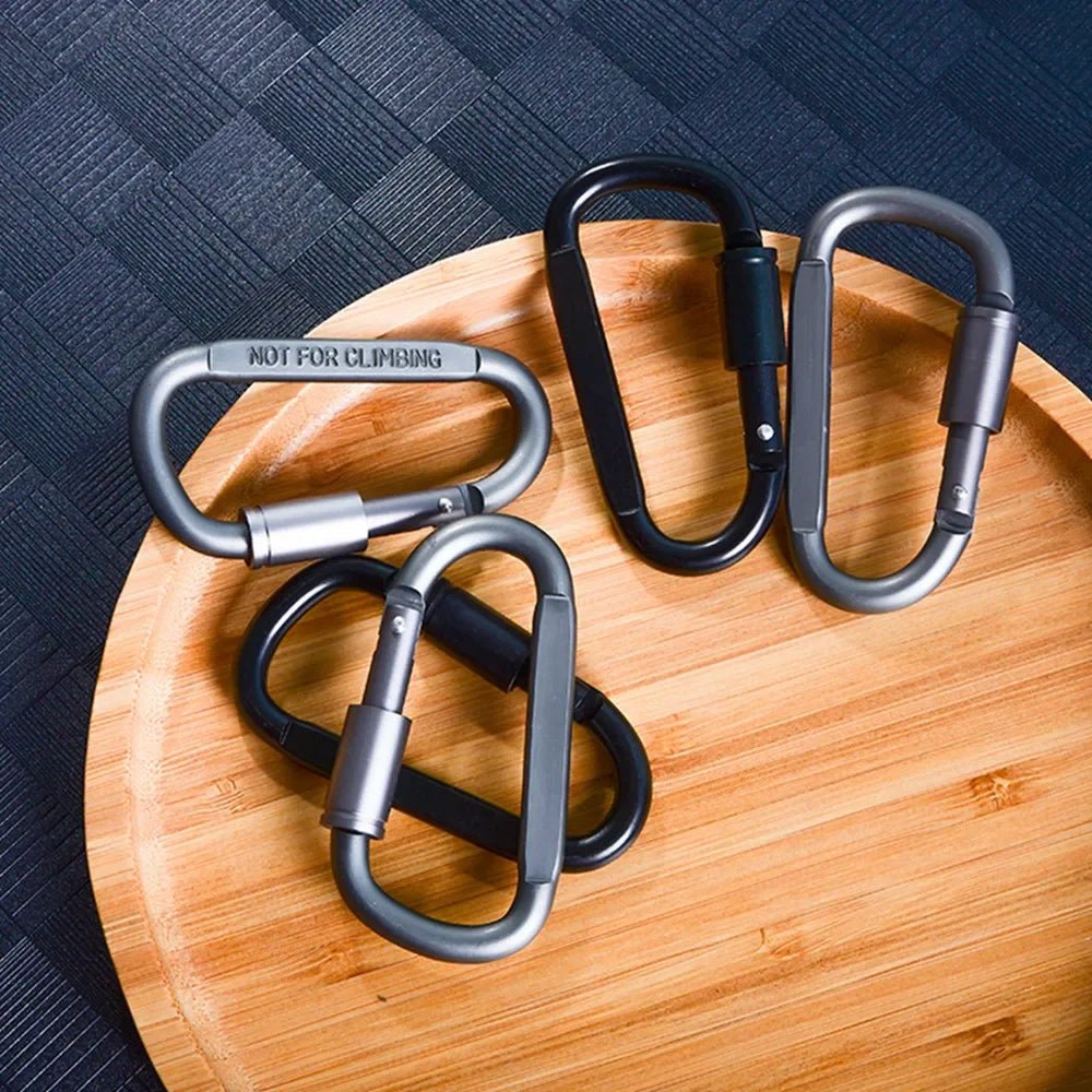 Ensemble de crochets en aluminium verrouillables TrailLock pour amateurs de plein air et port quotidien
