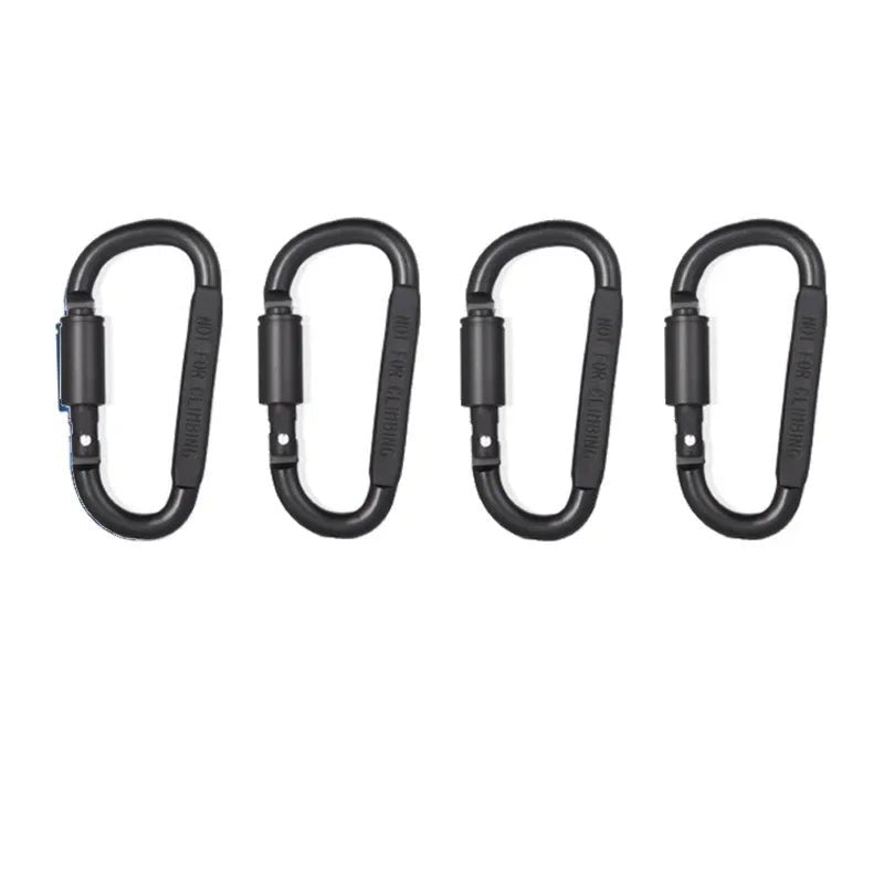 Ensemble de crochets en aluminium verrouillables TrailLock pour amateurs de plein air et port quotidien
