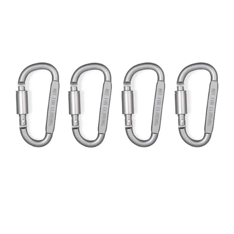 Ensemble de crochets en aluminium verrouillables TrailLock pour amateurs de plein air et port quotidien