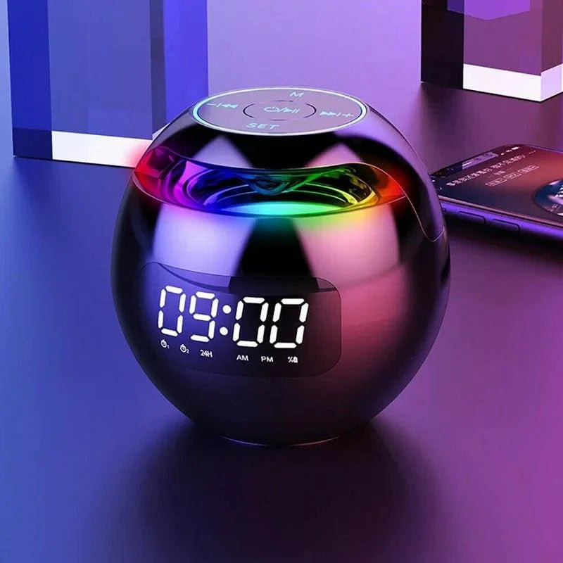 Budzik Sonicdawn z delikatnym światłem budzenia, oświetleniem ambientowym i głośnikiem Bluetooth