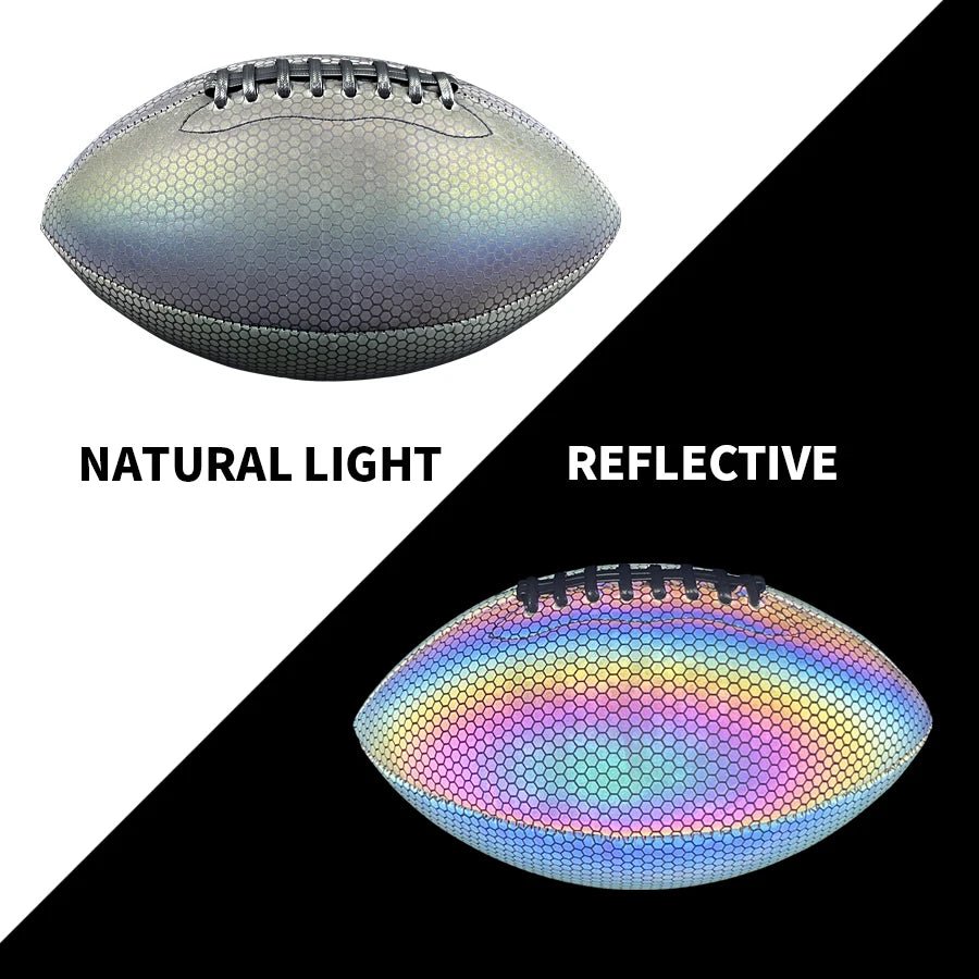 LumaSphere Night Training Football Size 9 Outdoor Play Reflective